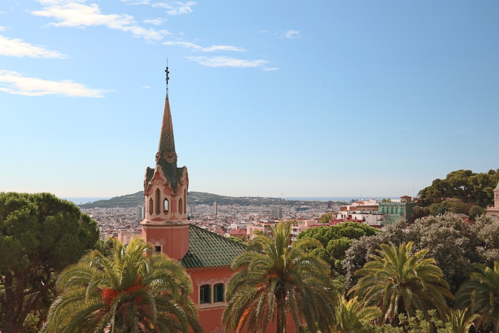 a tall building with a tower