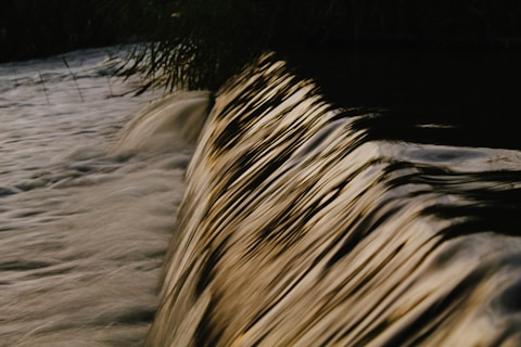 a close-up of a wave