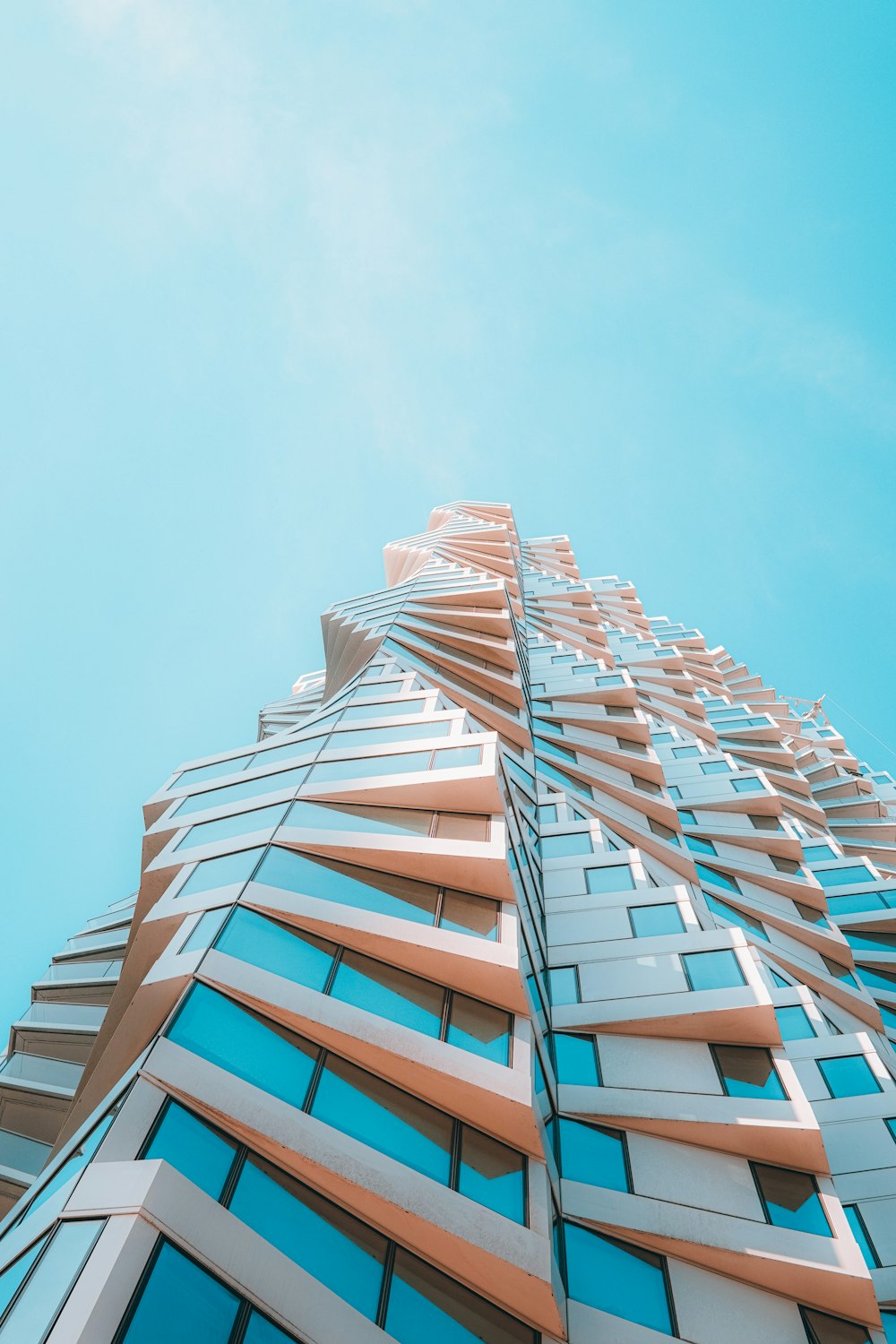 a tall building with many windows