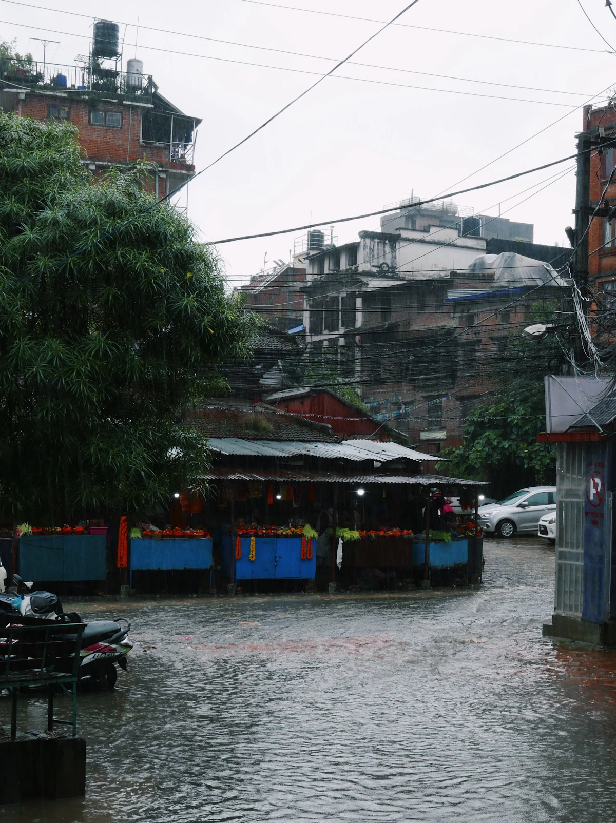A river near Kathmandu