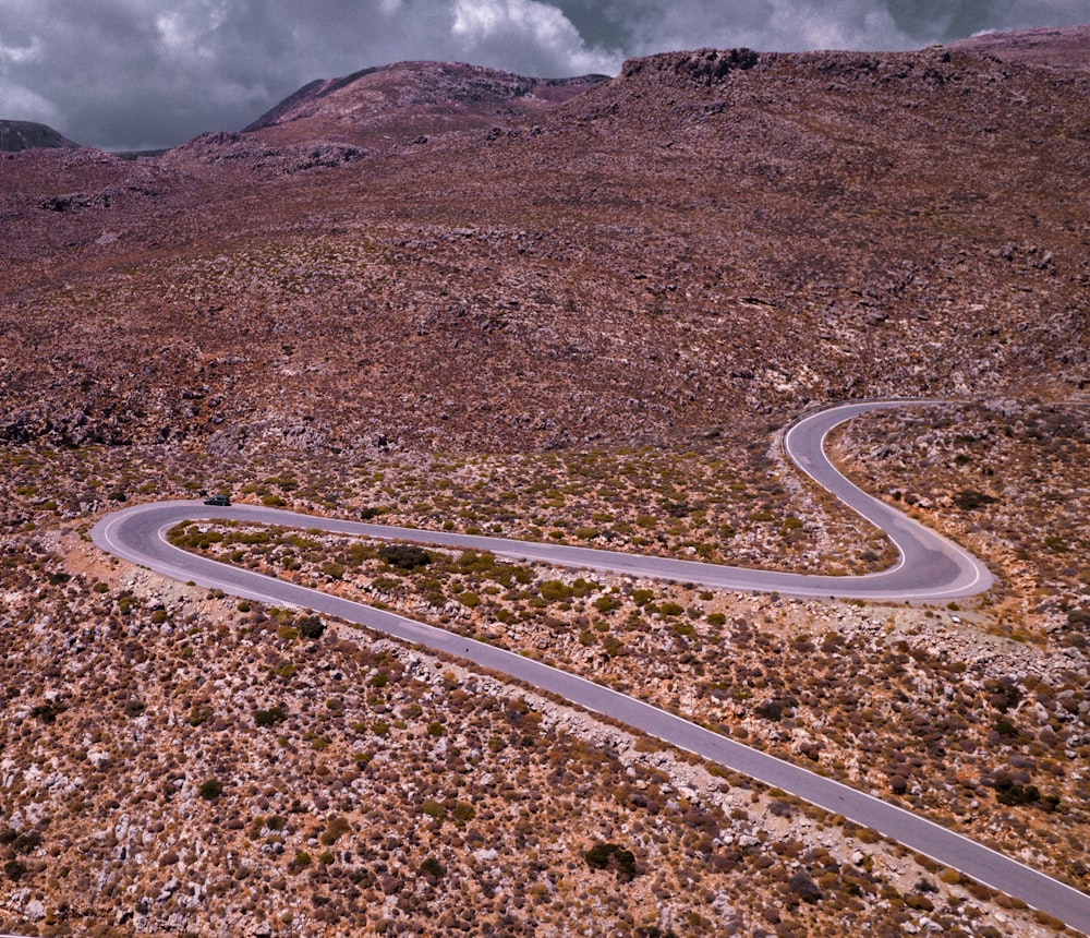 a road in the desert