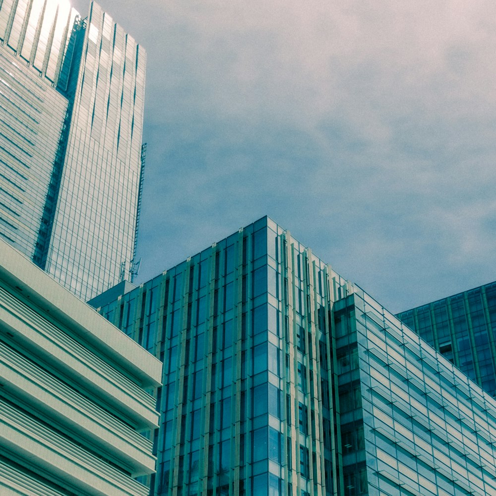 a group of skyscrapers