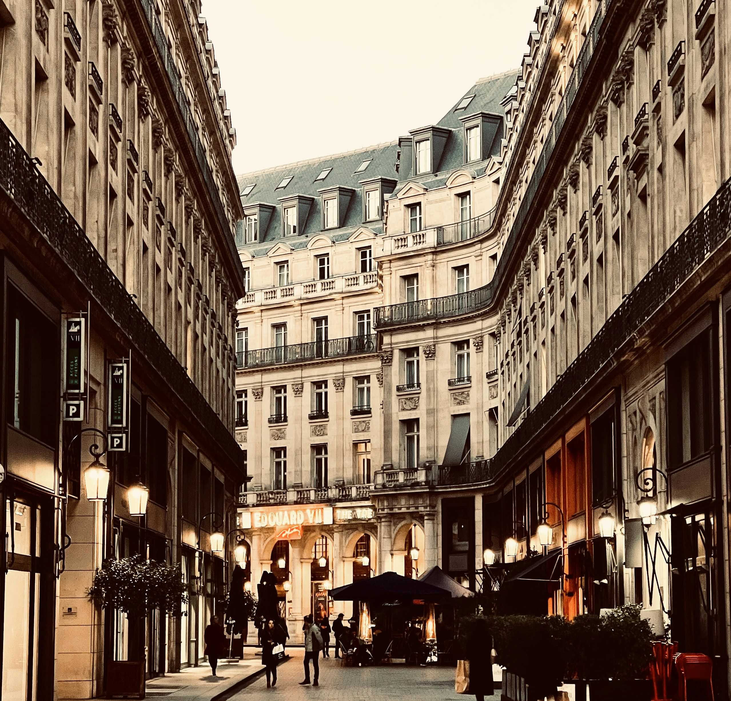 a street with buildings on both sides