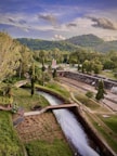 a river running through a valley