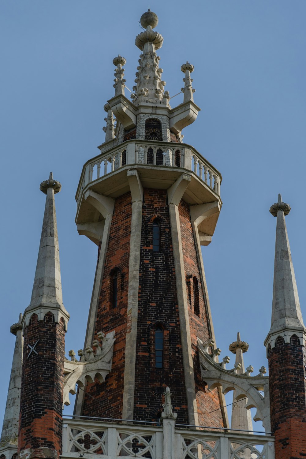 a tall building with a tower