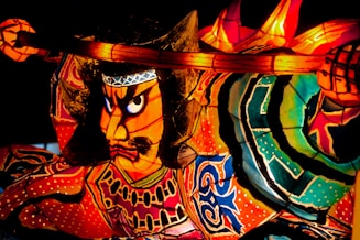 a close-up of a person