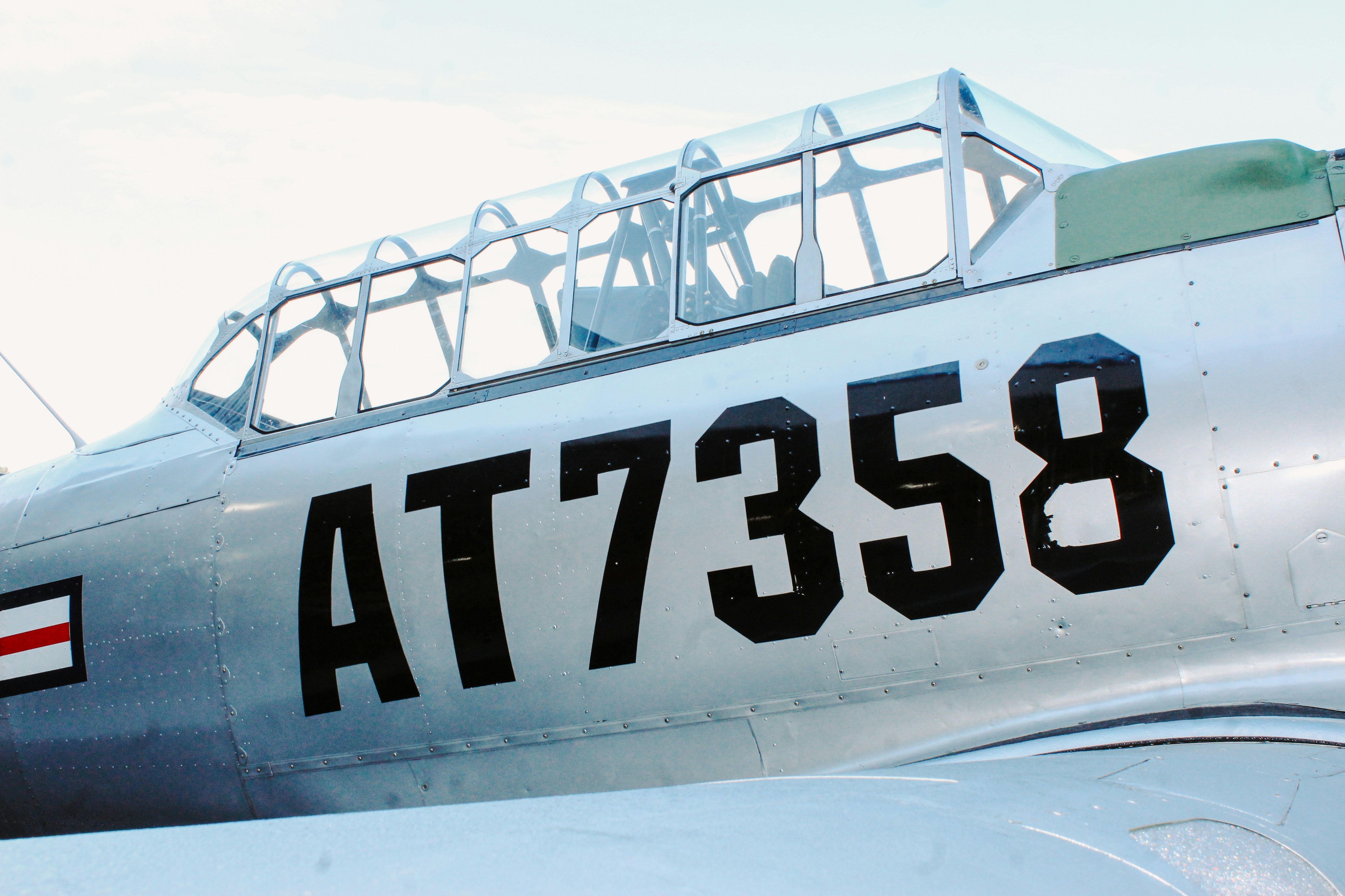 the front of a plane, Classic Small Airplane Craft