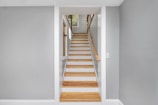 a staircase in a house