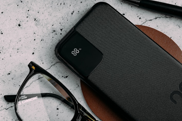 A collection of lilio power banks displayed elegantly.