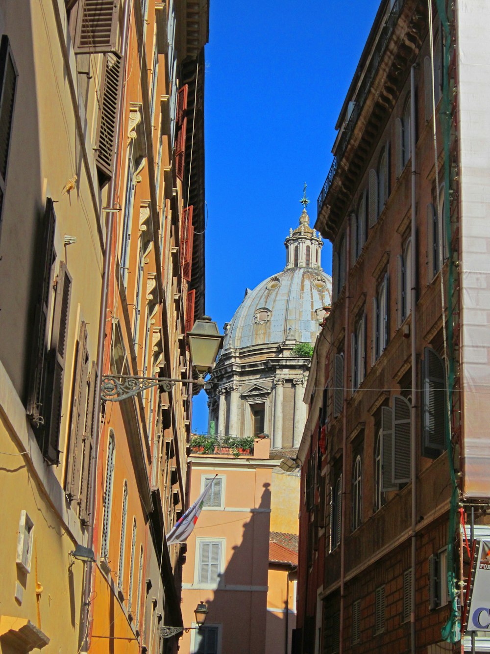 a street with buildings on both sides