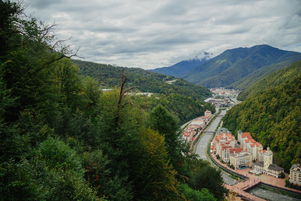 a city in the mountains