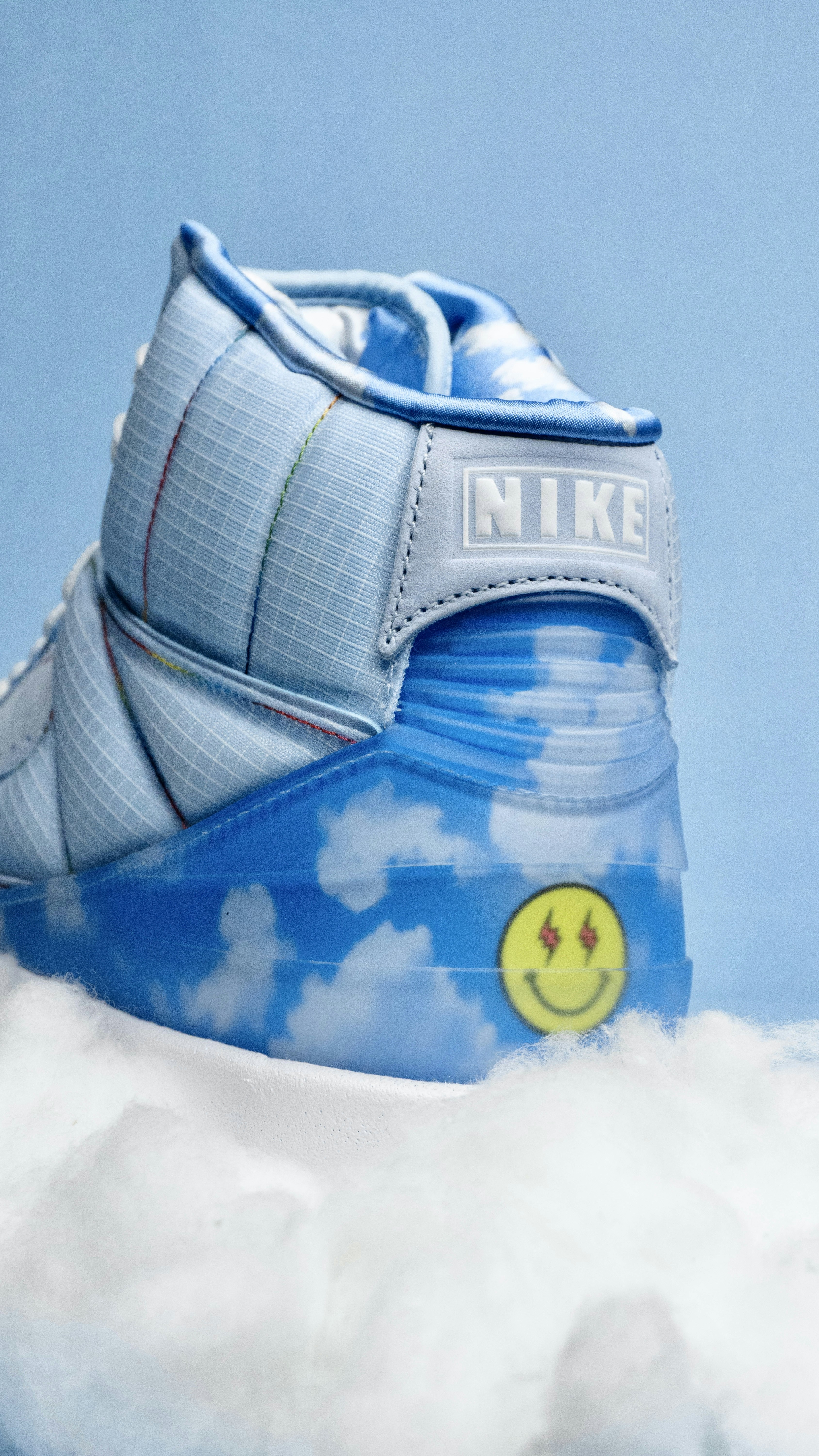 Jordan sneakers on display