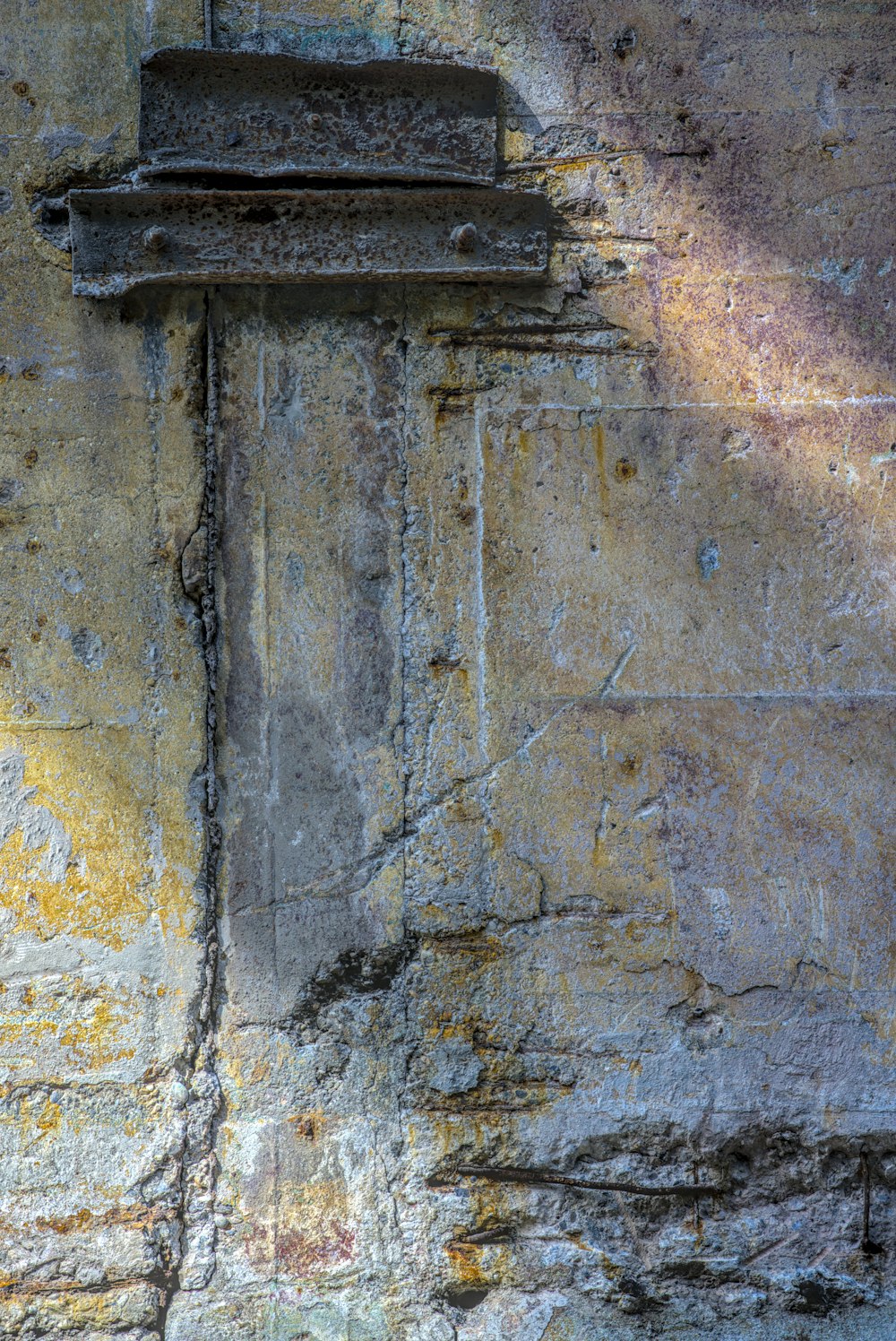 a close-up of a brick wall