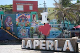 Map highlighting the different La Perla del Café locations across the city.