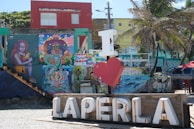 Colorful street art in a vibrant Puerto Rican neighborhood.