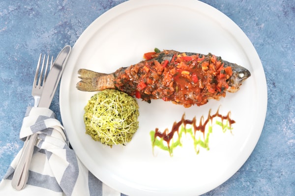 Tilapia met Wortelpuree