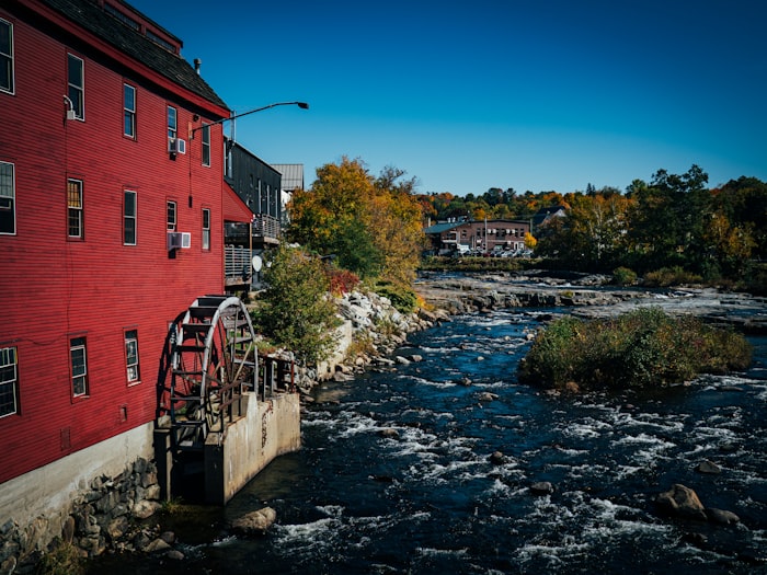 New England river