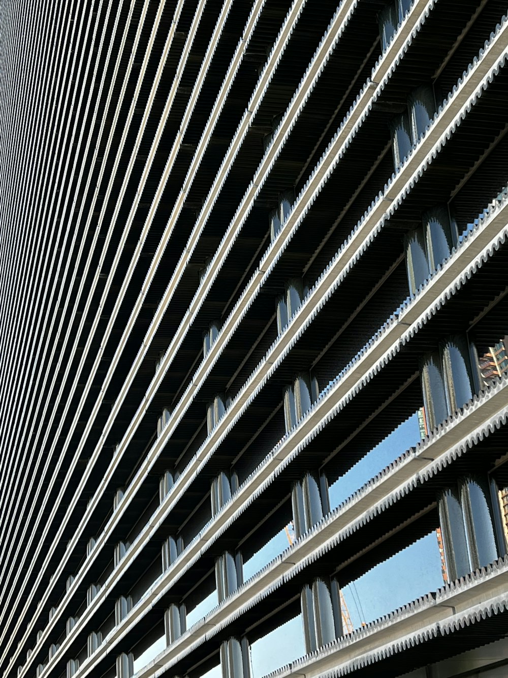 a building with many windows