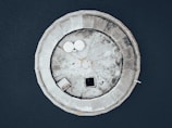 a circular object with a hole in it