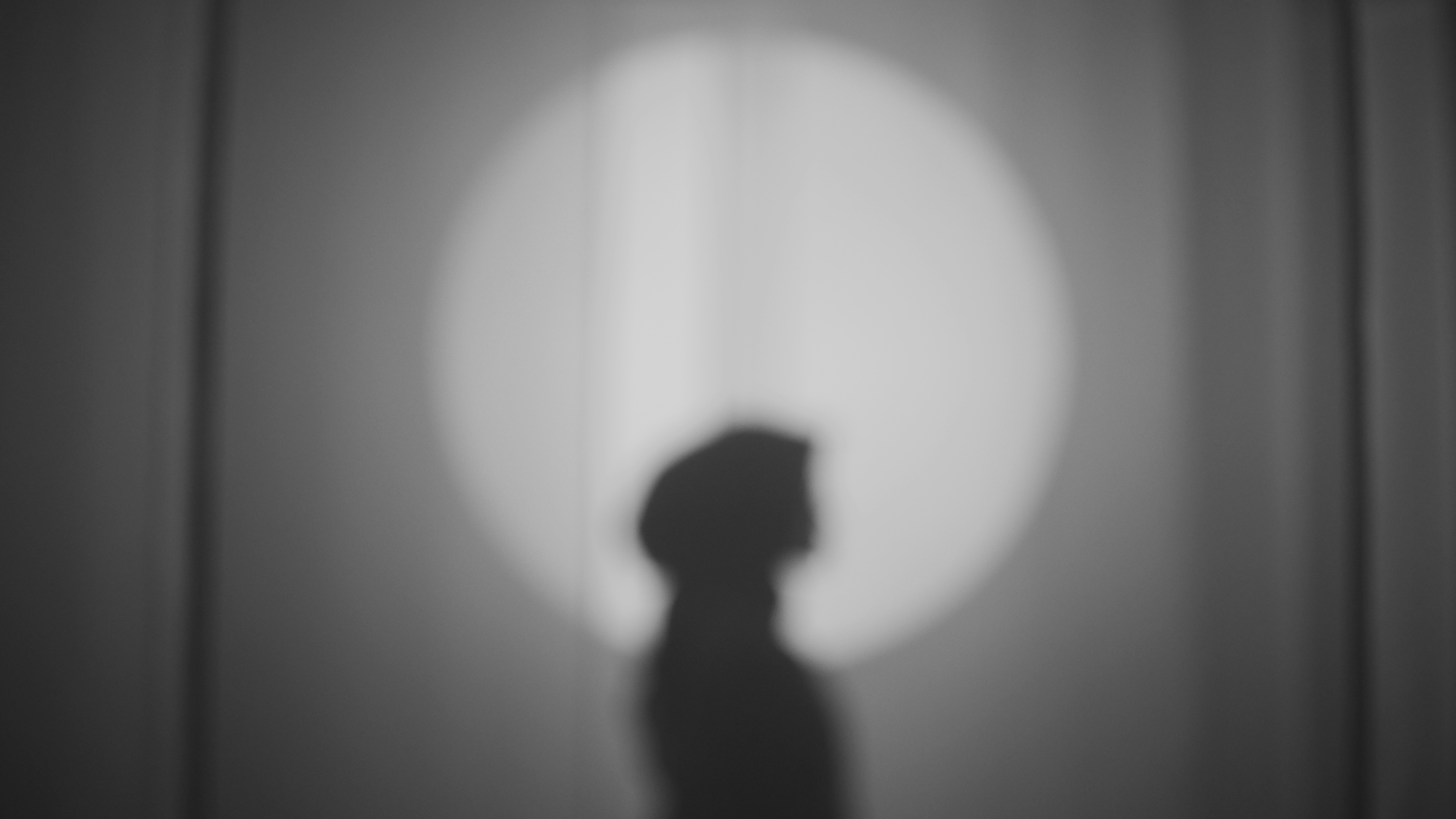 Shadowy figure silhouette