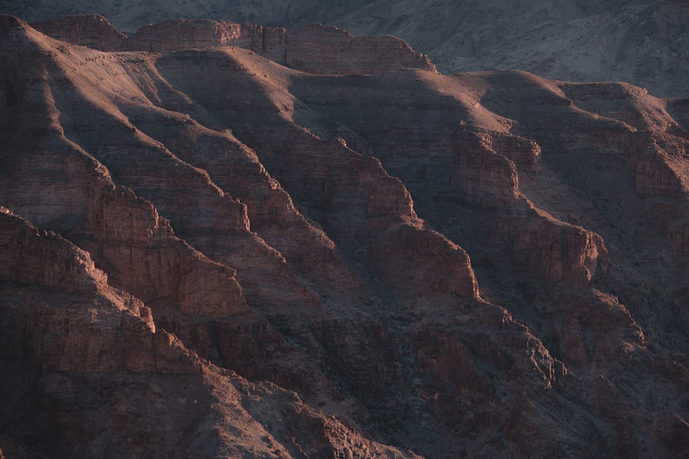 a large rocky canyon