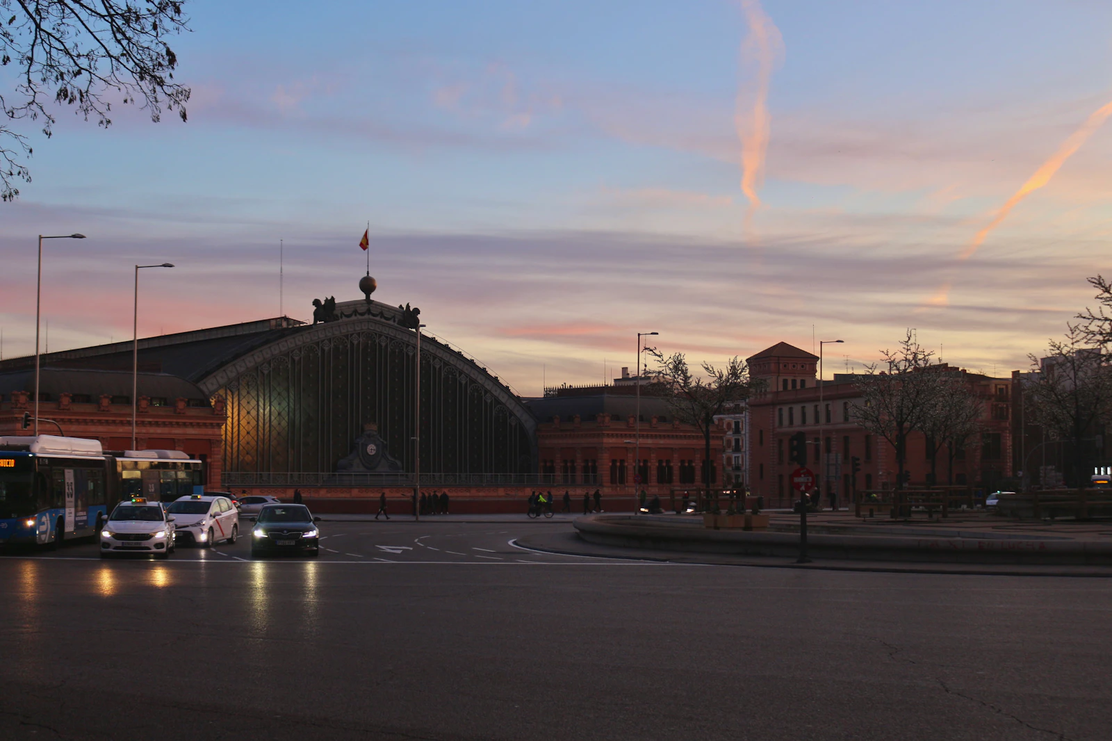 Madrid Atocha station for train transfers