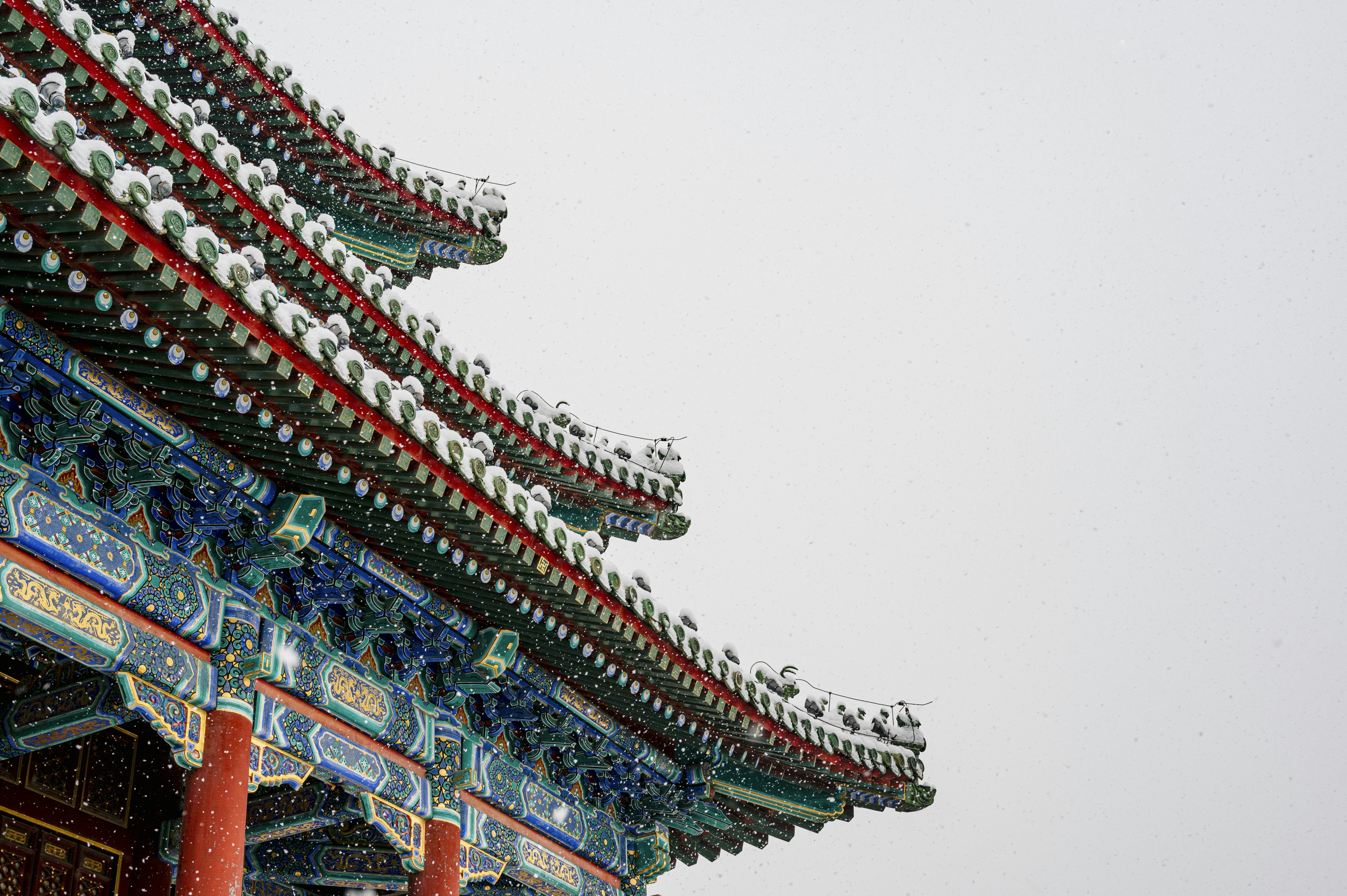 Una colorida montaña rusa