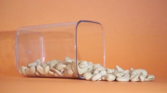 a container of peanuts