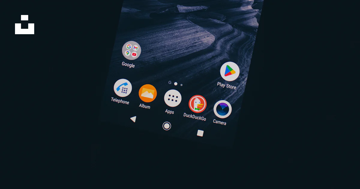 Dark user interface on a device screen, representing mobile speed, usability and digital performance
