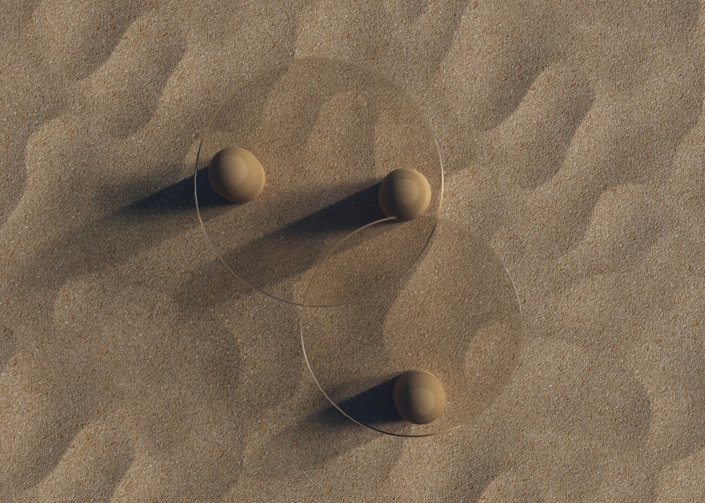 a pair of white ear buds on a white sheet