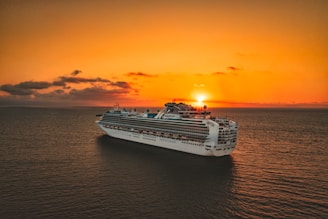a boat in the water