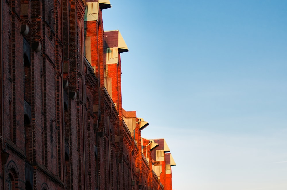 a row of buildings