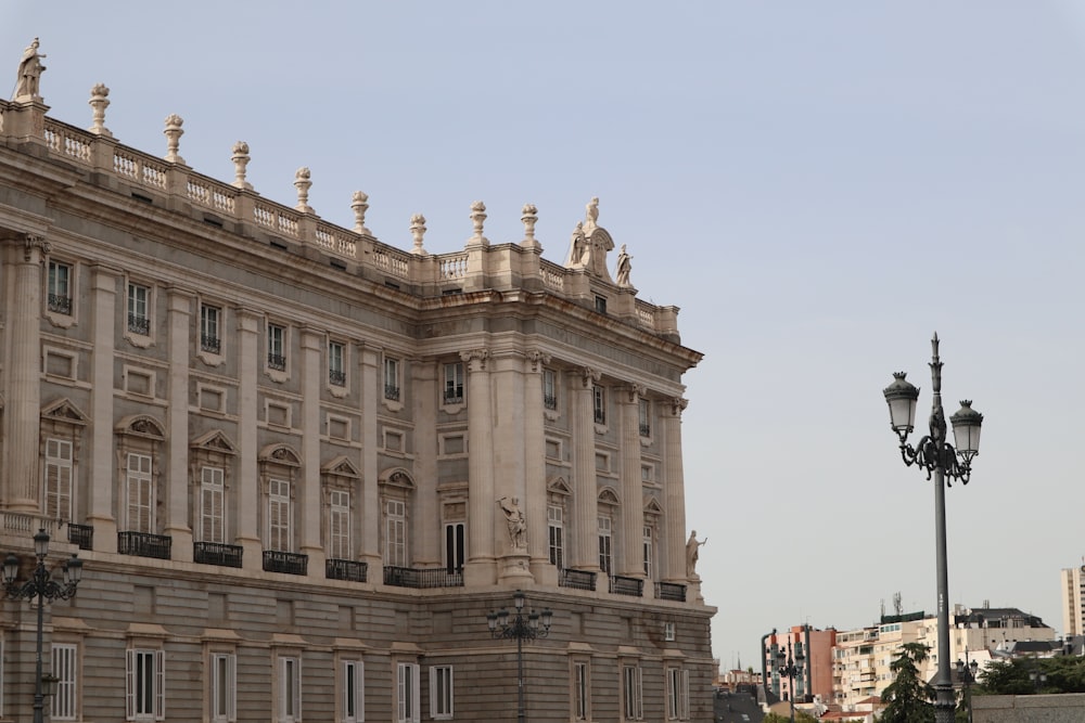 a large stone building