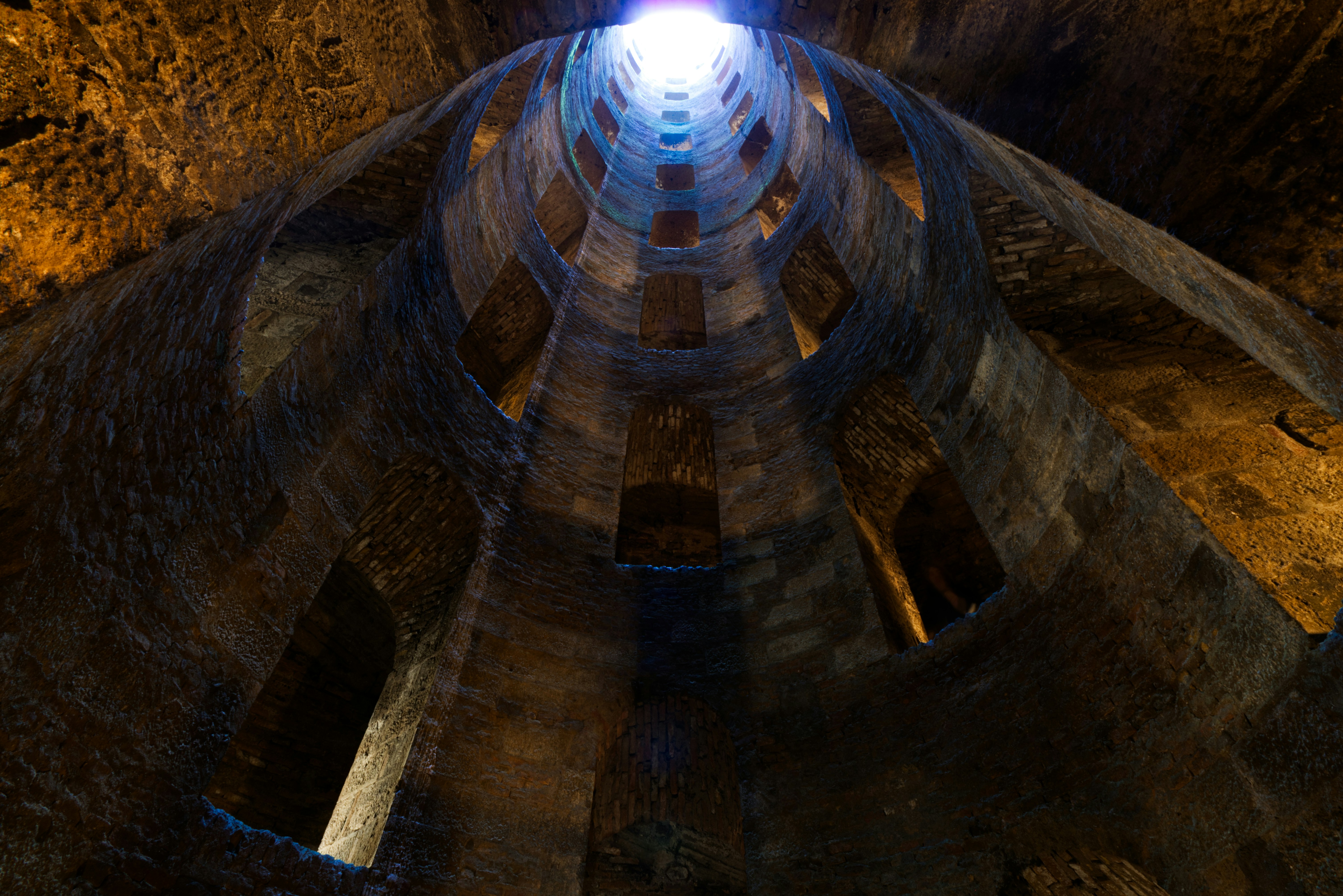 a large wooden structure, 