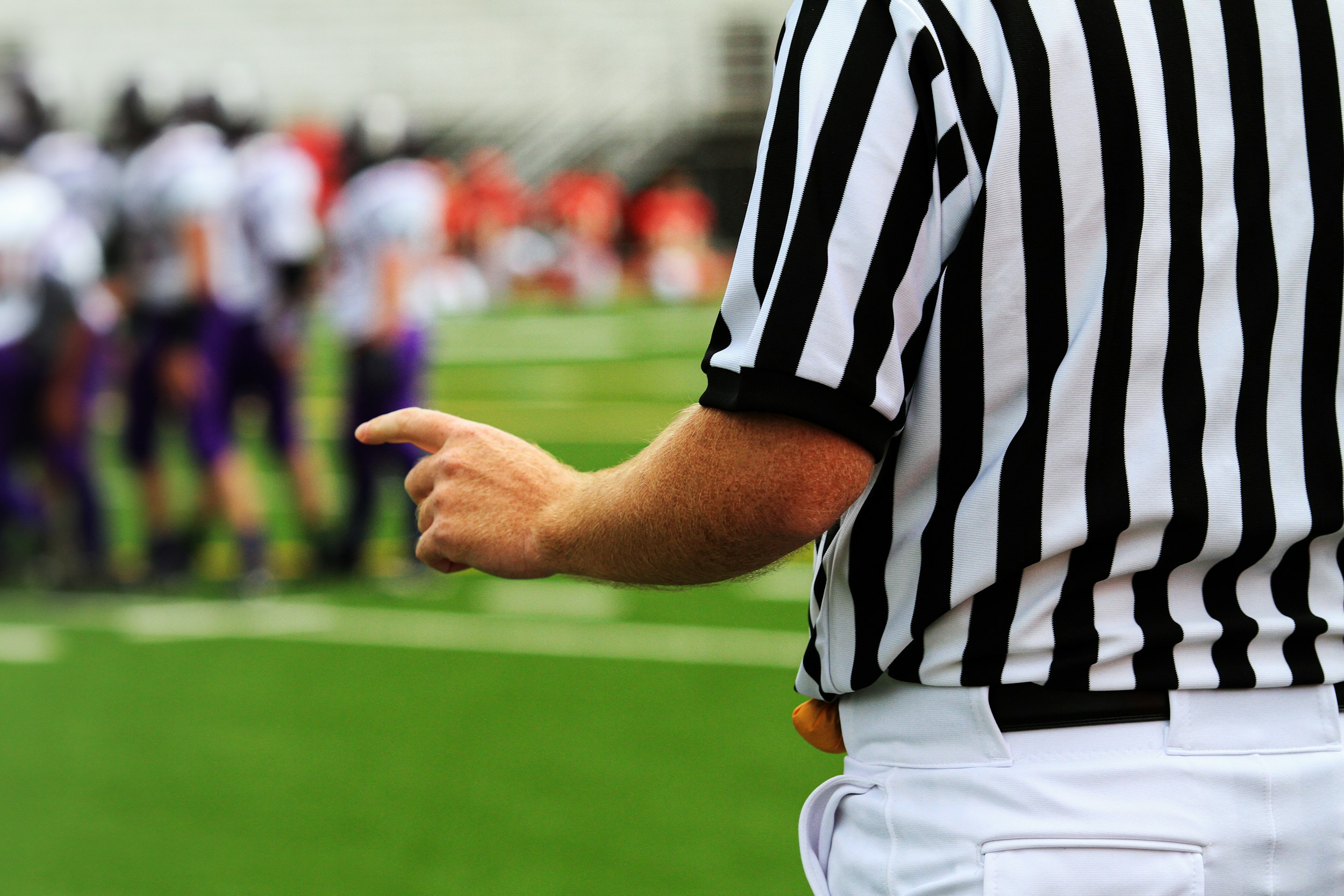 referee whistle football match