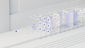 a group of computer servers