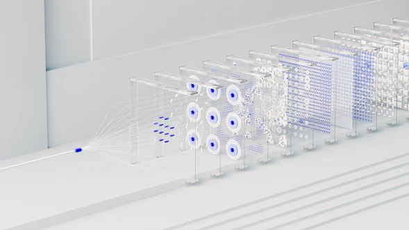 a group of computer servers