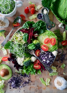 belle salade verte image unsplash par Par Nadine Primeau