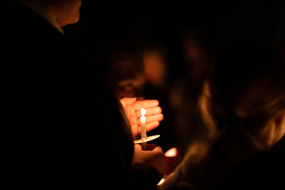 a person holding a cigarette