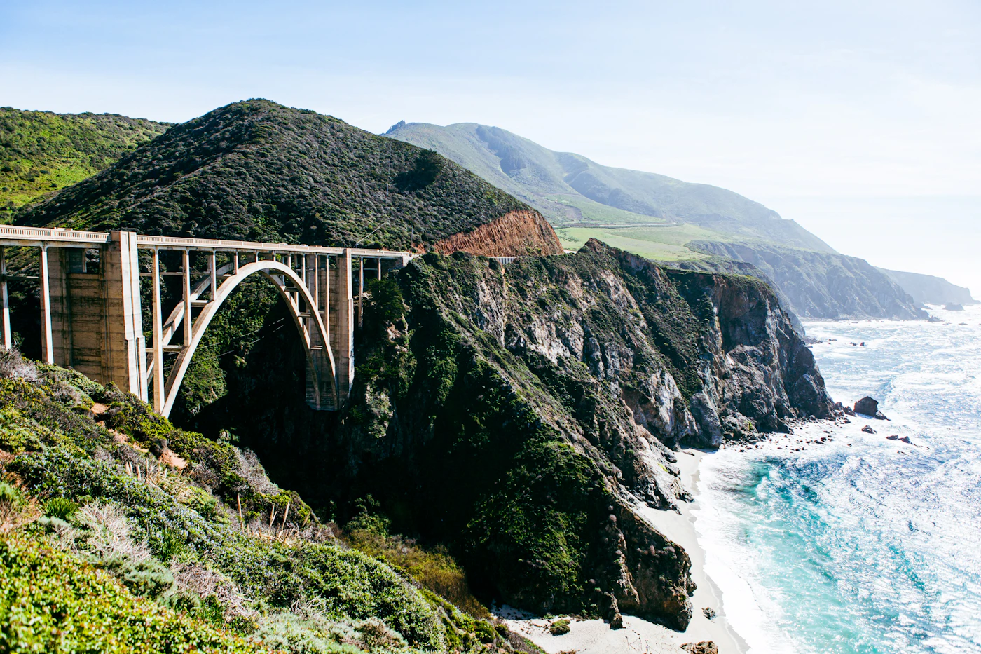 Bixby Creek Bridge on Highway 1, Big Sur