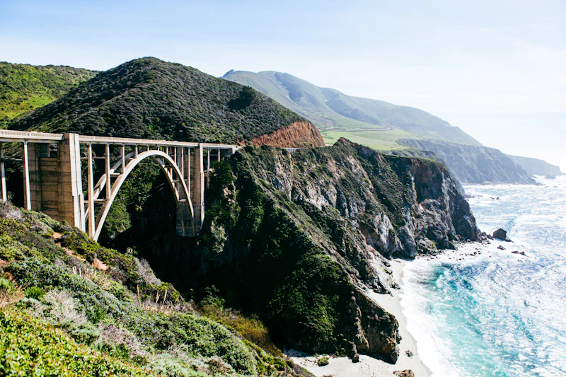 Bixby Creek Bridge on Highway 1, Big Sur