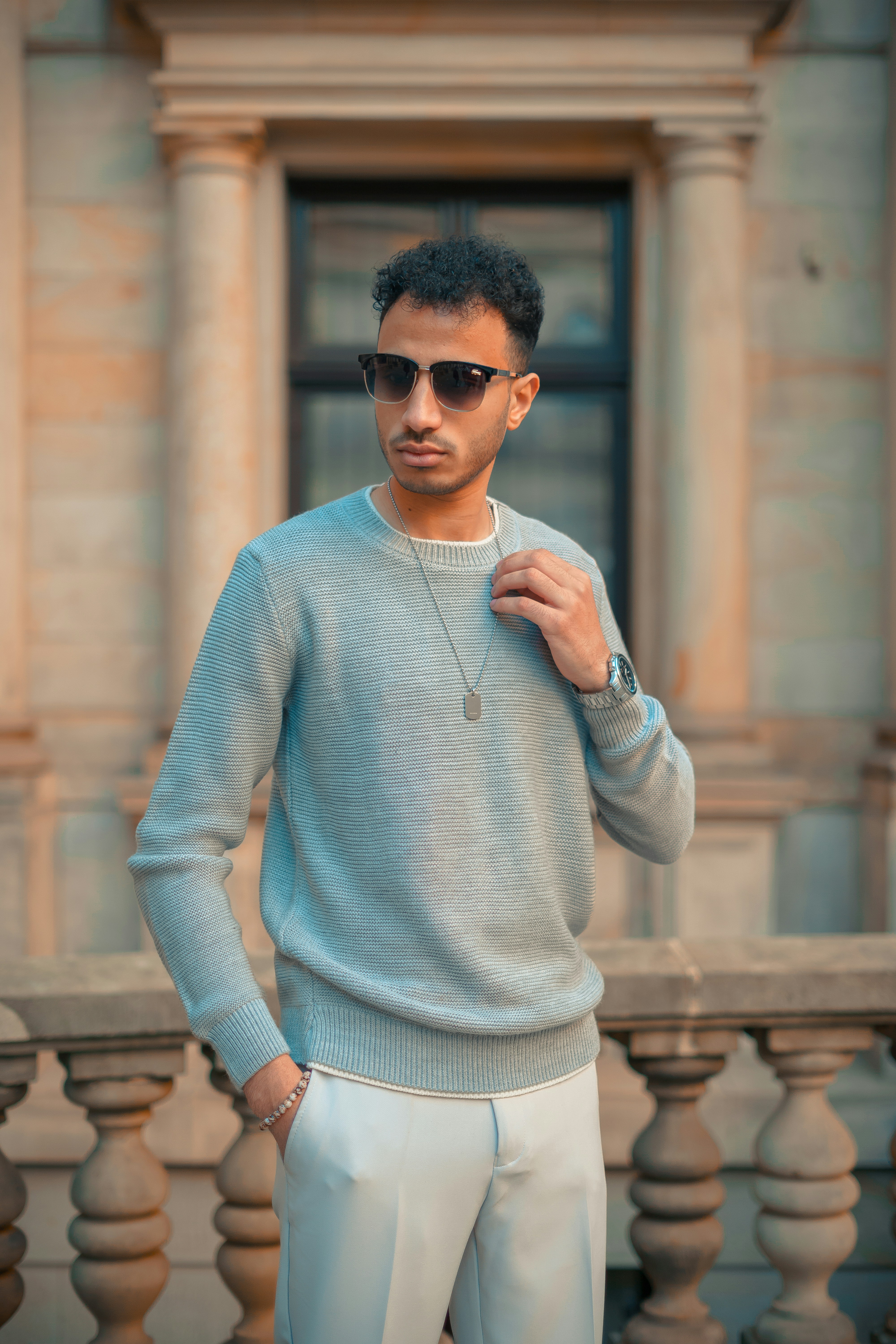 Sonnenbrille Braun Retro
