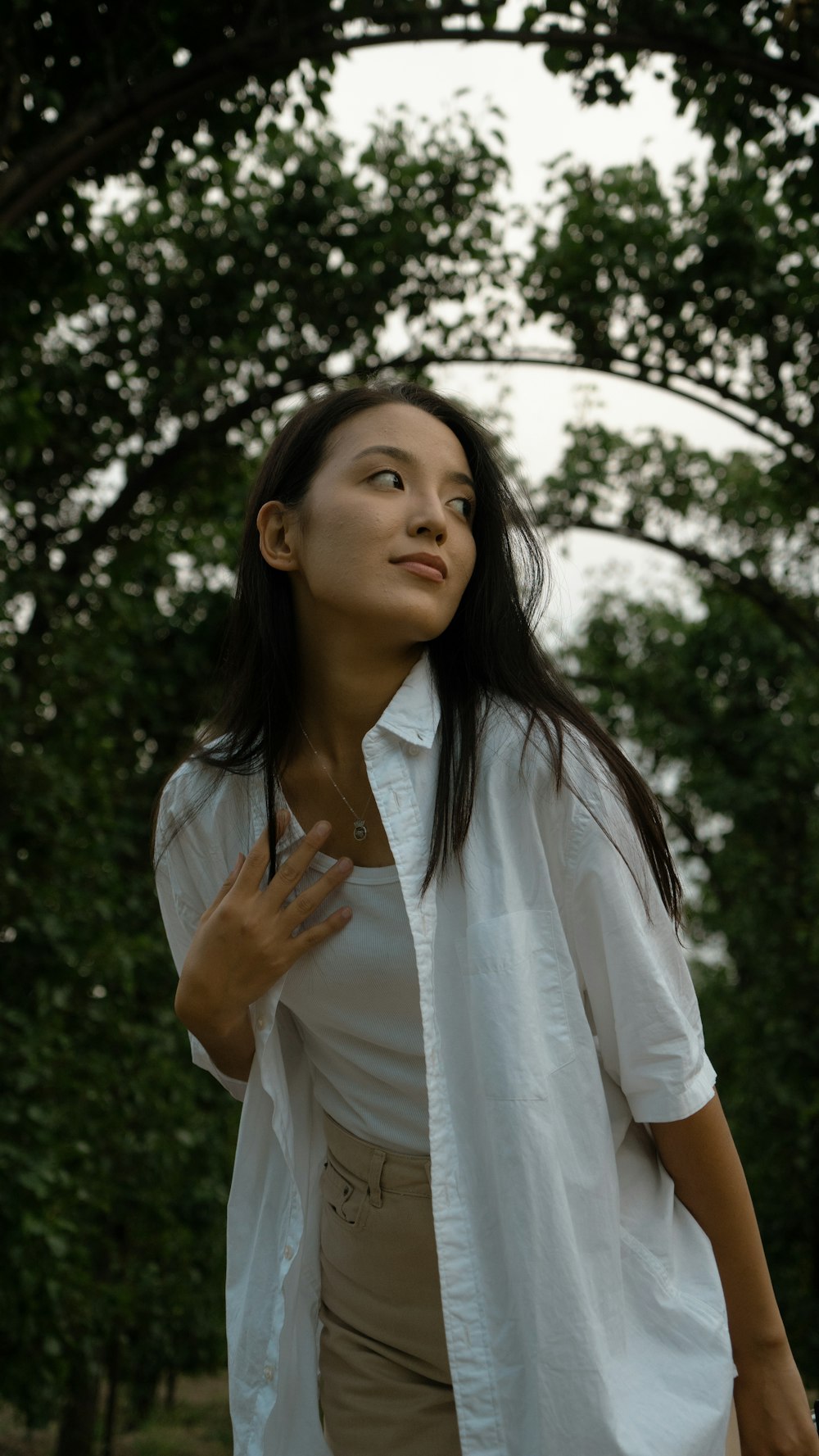 a woman posing for a picture