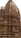 The image depicts an intricately carved stone temple wall with multiple layers of decorative sculptures and architectural details. The carvings include human figures, deities, and mythical creatures, showcasing traditional Indian art and craftsmanship.