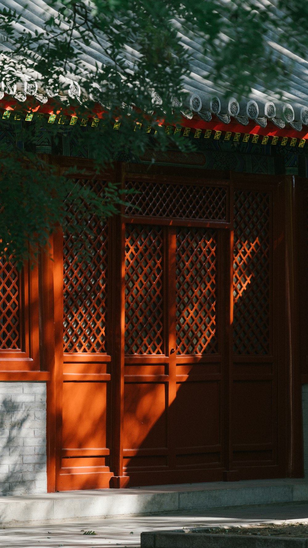 a gate with a sign above it