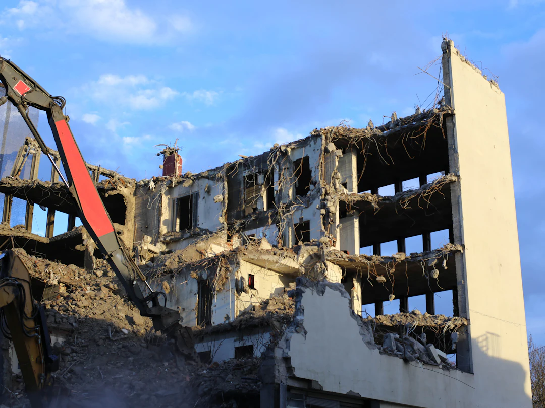 Demolition building