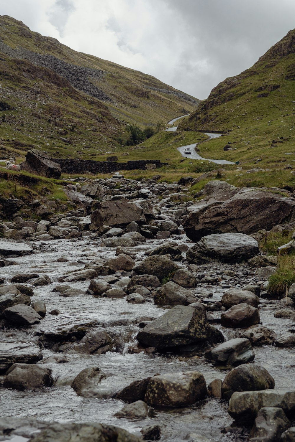 a river running through a valley