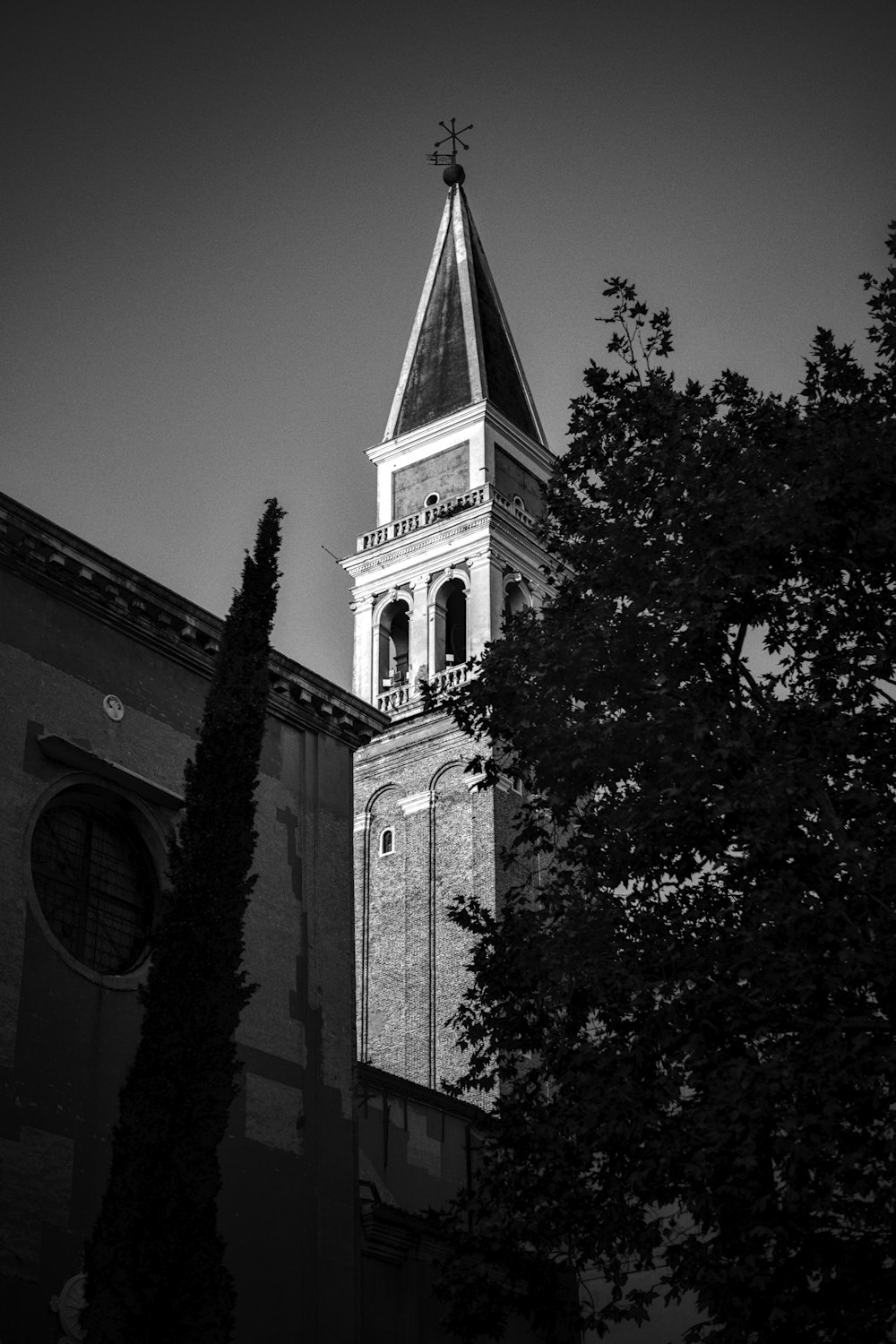 a church with a cross on top