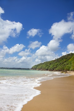 A serene beach scene representing the coastal notary signing service.
