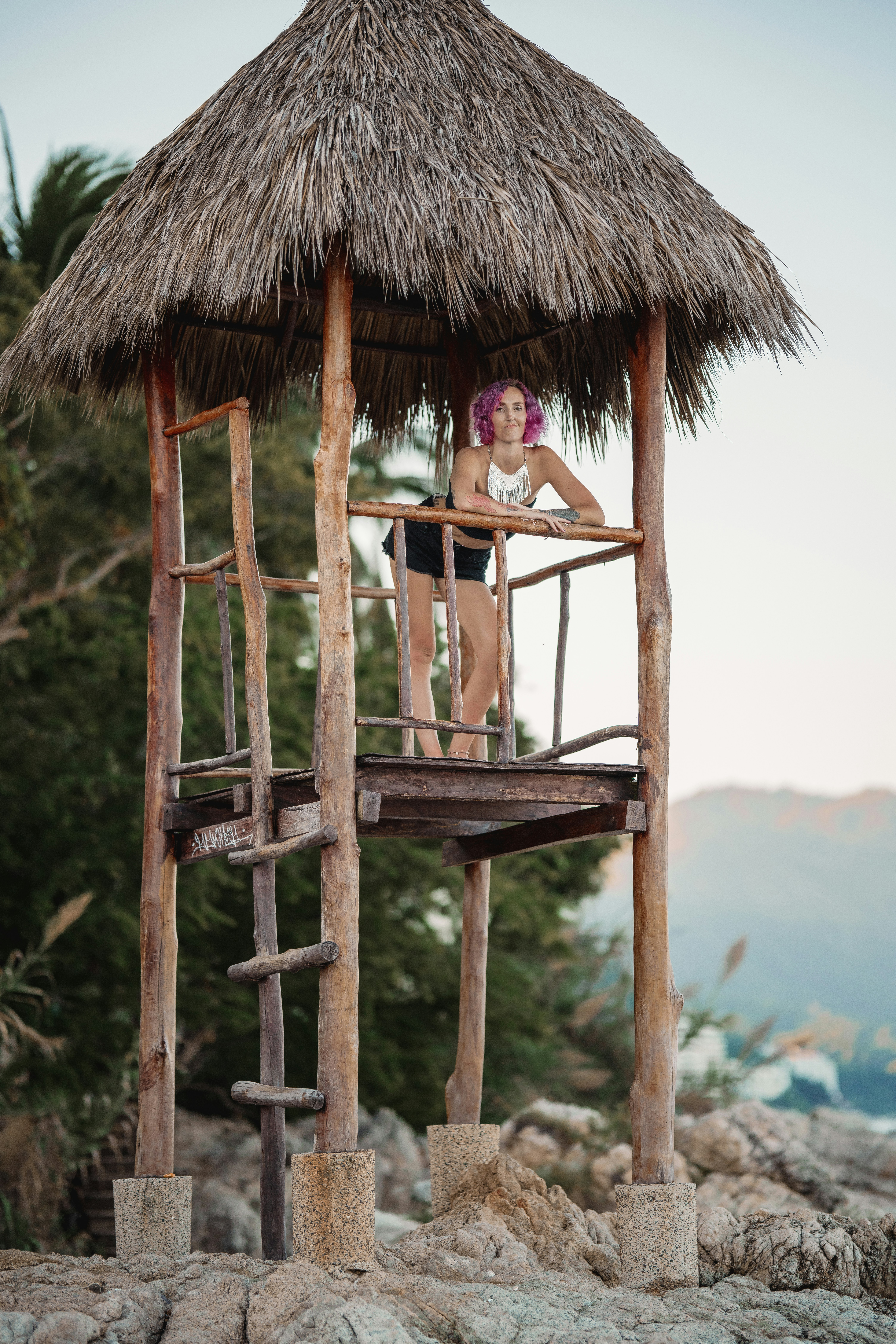 a person sitting at a table